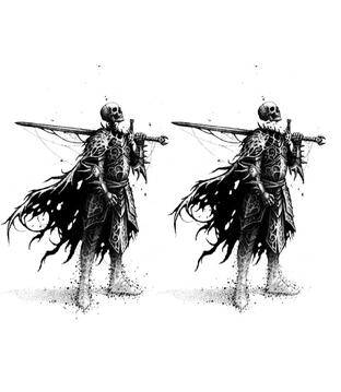 Skeleton knight Skeleton knight